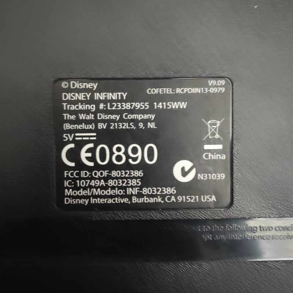 Disney Infinity Xbox One Portal Base Pad Model INF8032386 USB
