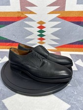 Magnnani Dress Shoes Mens Size 13 Black Pebbled Leather Oxfords