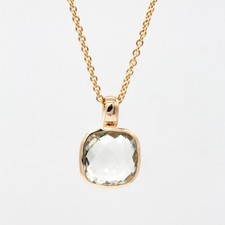 Christ Topas Collier in 585/14kt Gelbgold, 10,5g, 44cm/46cm, K48. 39018