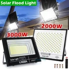 3000W 2000W Solar Lights Outdoor Security Flood Light Dusk to Dawn Solar Lamp