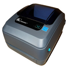 Zebra GX430t Label Printer 4" Thermal Transfer 300dpi USB Serial Parallel
