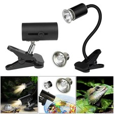 Reptile Heating Light Lamp Holder with Clip Lamp Stand Pet UVA/UVB Lights