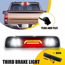 Smoked LED 3RD Third Rear Brake Stop Tail Light Lamp For 2009-18 Dodge Ram 1500