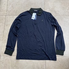 L’Alpina Australian Men’s Long Sleeve Polo Shirt Size 54 / 2XL