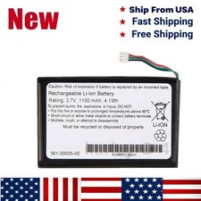 1100mAh 361-00035-00 NEW Battery For Garmin Nuvi 1200,1250,1260,2598 LMTHD