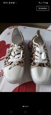 Low-Top Sneaker Unisex Erwachsene Leopard Tie...