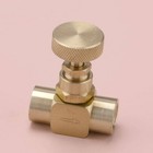 Water Gas Liquid Control Gas Needle Valve 1/8" NPT Female New