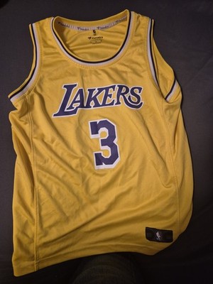 Nike Youth Jersey Medium 10/12 LOS ANGELES LAKERS Anthony Davis 3 Swingman NWOT