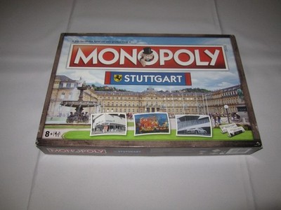 Brettspiel: Monopoly Stuttgart (Hasbro 2019) - komplett / vollständig