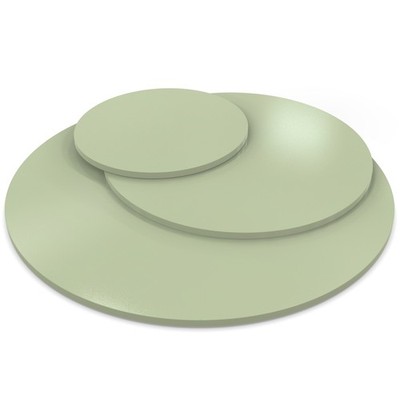 Tischplatte rund 19mm Dekor Spanplatte Avocado Green Holz Esstisch