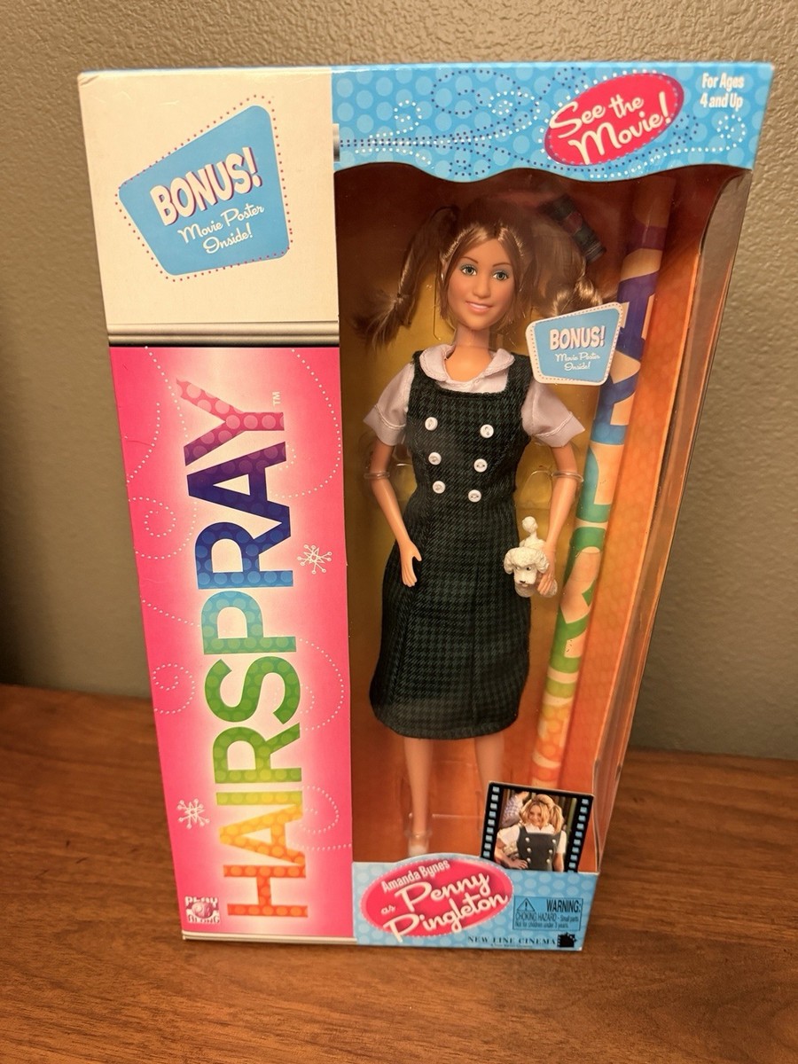 amanda bynes hairspray blue dress the Movie Doll, as Penny Pingleton, in box Factory Sealed Maternity dress Color:Coral white floral dress Balmain Silk Midi Length