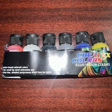 Createx illustration colors Primary Set New