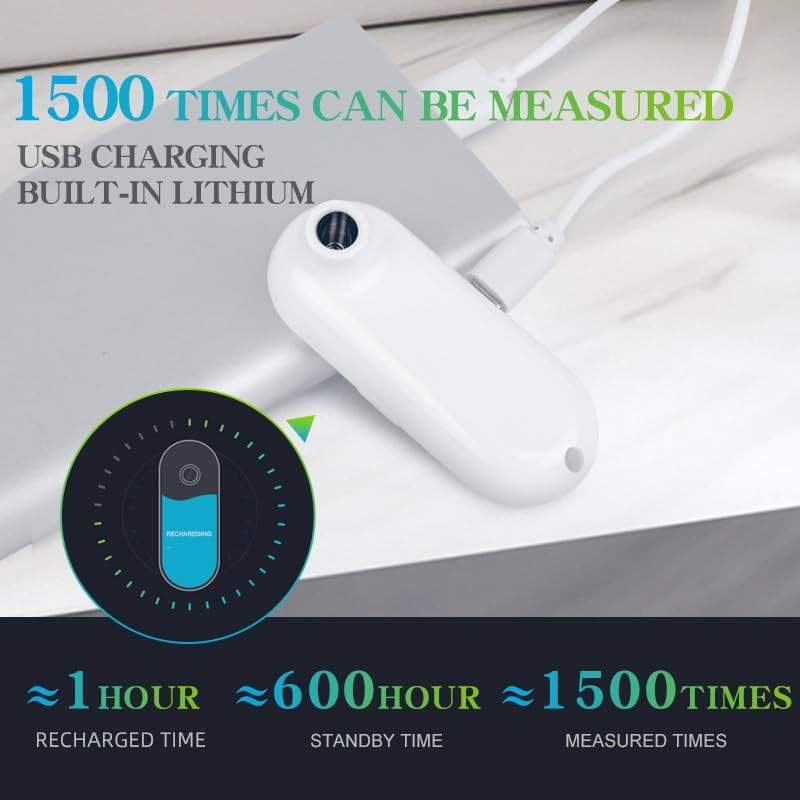 Medical Forehead Thermometer, Rechargeable Thermometer for Adults and Kids, P...