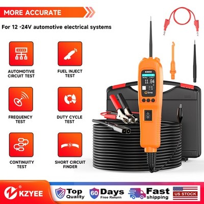 KZYEE KM50 Automotive PowerScan Electric System 12-24V Probe Circuit Tester Tool