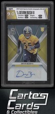 Devin Bush II 2019 Panini Spectra #RA-DB Rookie Autographs Steelers 40/199 HGA 9
