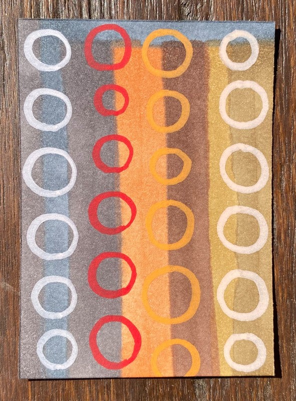 ACEO 453 is a contemporary abstract original by olivarrio365