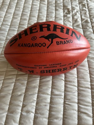新品　オーストラリアンフットボール　SHERRIN  公式ボール Sherrin Kangaroo Brand Australian Rule Football Games Official
