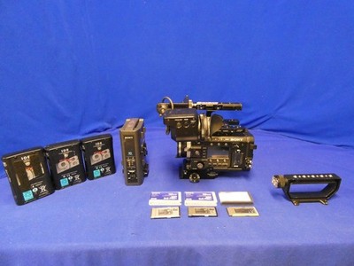 Sony PMW-F55 Solid State Memory Camcorder w/673 Hours, DVF-EL100 OLED VF, Cards