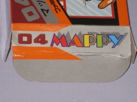 Mappy W/Box Manual Rare Famicom FC Namco Used Game NTSC-J From Japan