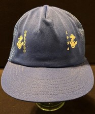 Vintage Orlando Navy 1994 Mesh Blue Hat Cap OSFA