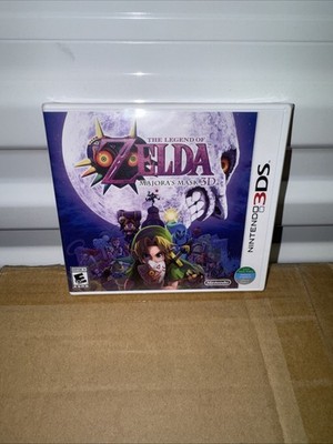The Legend of Zelda Majora's Mask 3D Nintendo 3DS Brand New & Factory Sealed!