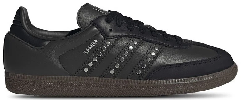adidas Samba Silver Metallic Black Gum W for sale | eBay