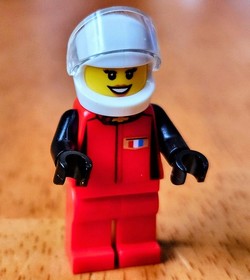 LEGO Speed Champions Chevy Camaro Drag Race  75874 Race Car Driver l Mini Figure