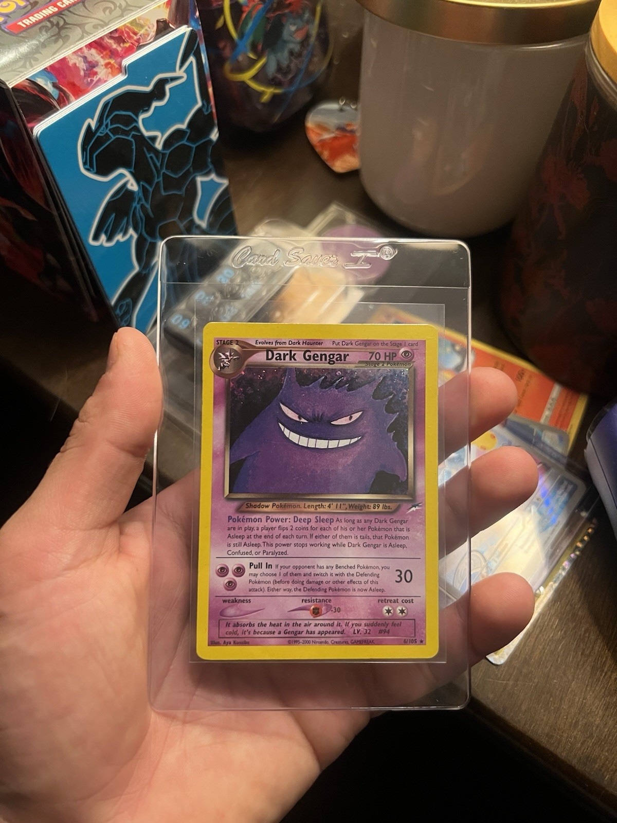 Dark Gengar 6/105 Holo Rare Pokémon 2000 Neo Destiny LP