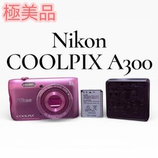 Nikon COOLPIX A300 Pink Compact Camera Excellent Condition Tested