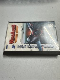 Wing Arms (Sega Saturn, 1995) No Console To Test- Man.& Reg Card- Broke Case CIB