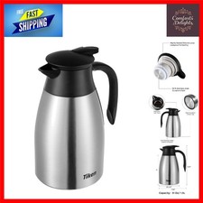 Luxury 1.5L Thermal Carafe - Double Wall Insulated for Hot & Cold Drinks