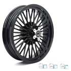 16X3.5 FAT SPOKE REAR WHEEL RIM FOR HARLEY SOFTAIL FXST TOURING BAGGER FLT FLR