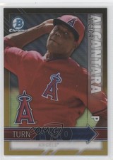 2016 Bowman Chrome Turn Two Gold Refractor /50 Victor Alcantara Joe Gatto 0x1