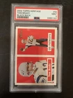 2002 Topps Heritage Tom Brady Black Back PSA 9 Mint Card #50 New England HOF