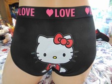 Very Cute Hello Kitty Full Back Sissy Bikini Briefs Panties Size X-Large BGST1