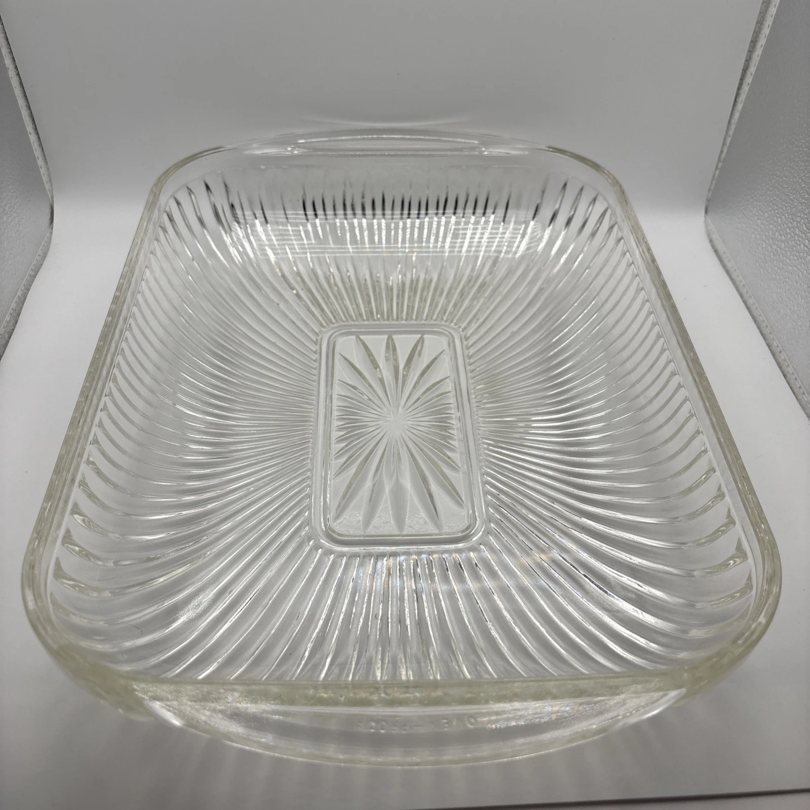 Clear Glass Casserole Baking Dish 12x9 Inch Oven Safe Rectangular Pan