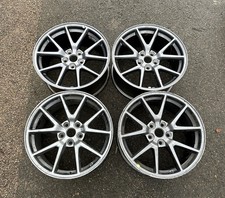 SET OF 4 Genuine Tesla Model 3 Y Aero 18” Alloy Wheels Rims 1044261-00-A [750KG]