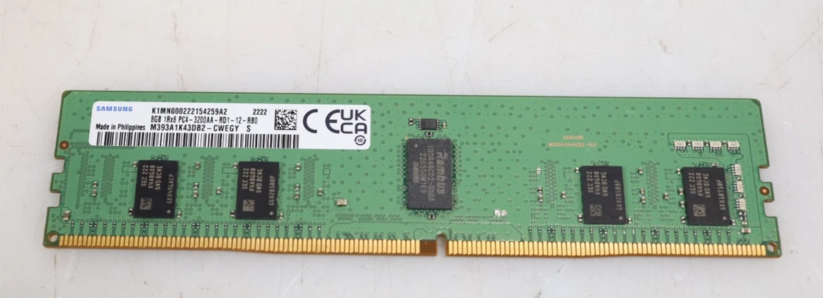 25+ 8 GB Capacity per Module DDR4 SDRAM Network Server Memory (RAM