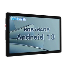 2025 Tablet 10.1" Android 13 Tablet 6 64GB Quad Core 1280 800 HD IPS WIFI US