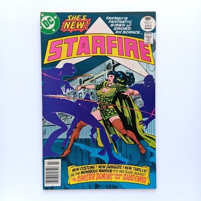 Starfire #6 (1977) DC Comics Z 1-2 FN