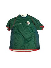 ESMIR Mexico National Team Soccer Jersey Shirt Green/Red Colors Size XL