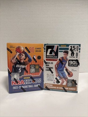 Panini HOOPS & Donruss  2022-23 NBA - Sealed Blaster Boxes 1 of each