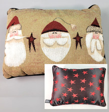 LA France Home Christmas Holidays Pillow Santa Claus Tapestry Made in USA