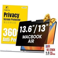 360 Privacy Screen Protector for MacBook Air 13.6" 2022-2025, M2,M3,M4