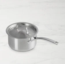 Le Creuset Essential Stainless-Steel Saucepan Full Size