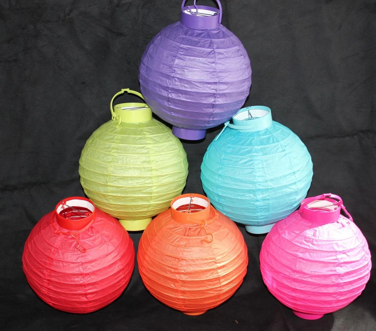 Battery outlet paper lanterns