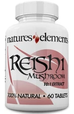 Reishi Mushroom 10: 1 Extract for Immune Support - 1,000 mg per serving