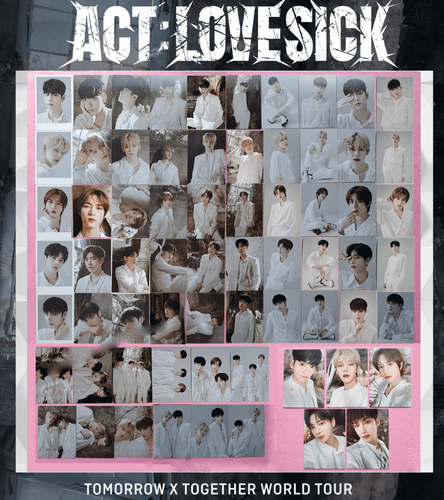 TXT MINI Photo card TOMORROW X TOGETHER WORLD TOUR ACT : LOVE SICK Official MD - Picture 1 of 201
