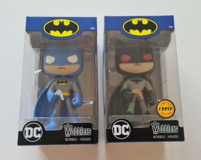 Funko Wobblers Bobble Heads DC Comics Batman & Batman Chase Limited Edition