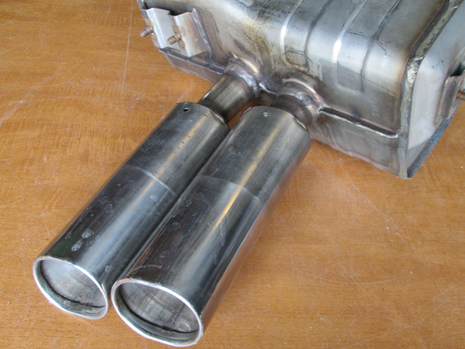 Maserati Spider / Coupe - LH Rear Muffler - USED  # 184816